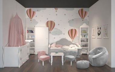 Tapeta Pastel Balloons