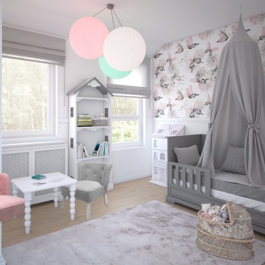Tapeta Pastel Butterfly