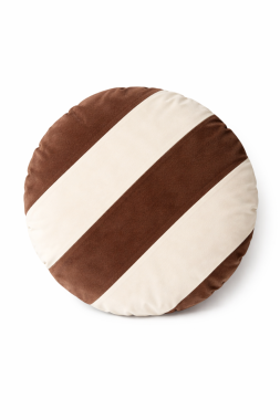 Poduszka Love Brown/Ecru